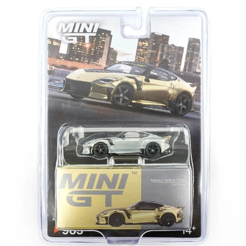 CHASE CAR 1/64 Mini GT Nissan Z VeilSide FFZ400 (Chrome Silver) Diecast Car Model CHASE CAR 1/64 Mini GT Nissan Z VeilSide FFZ400 (Chrome Silver) Diecast Car Model