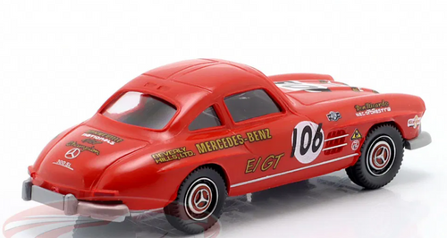 1/87 Wiking Mercedes-Benz 300 SL Don Ricardo #106 (Red) Car Model