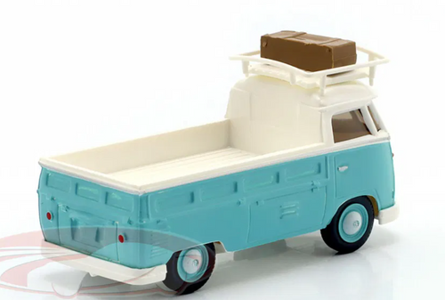 1/87 Wiking Volkswagen VW T1 Flatbed New York New York (Light Blue & White) Car Model 1/87 Wiking Volkswagen VW T1 Flatbed New York New York (Light Blue & White) Car Model