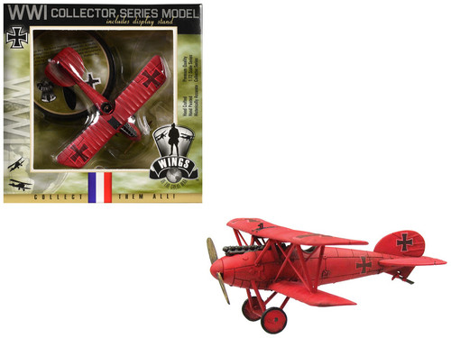 Albatros D.Va Aircraft "Manfred Von Richthofen Jagdstaffel 11" (1917) German Luftwaffe 1/72 Model Airplane by Wings of the Great War Albatros D.Va Aircraft "Manfred Von Richthofen Jagdstaffel 11" (1917) German Luftwaffe 1/72 Model Airplane by Wings of the Great War