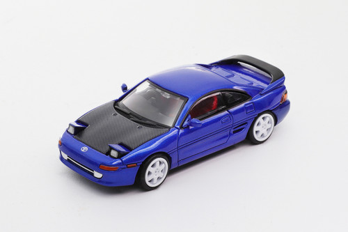 1/64 DCT Toyota MR2 (Black with Carbon Hood) Diecast Car Model 1/64 DCT Toyota MR2 (Black with Carbon Hood) Diecast Car Model
