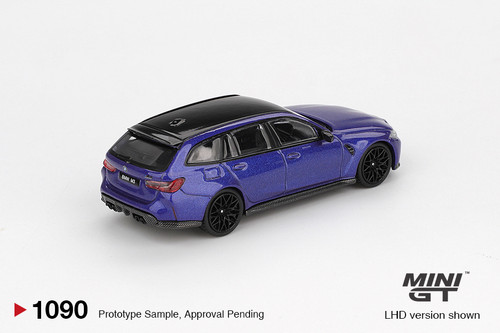 1/64 Mini GT BMW M3 G81 Competition Touring (Portimao Blue Metallic) Diecast Car Model 1/64 Mini GT BMW M3 G81 Competition Touring (Portimao Blue Metallic) Diecast Car Model