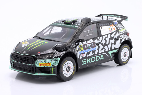 1/43 Ixo 2024 Skoda Fabia RS Rally2 #22 Rallye Monte Carlo