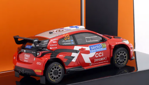 1/43 Ixo 2024 Toyota GR Yaris Rally2 #39 6th rally Finland Toyota Gazoo Racing WRT Jari-Matti Latvala, Juho Hänninen Car Models 1/43 Ixo 2024 Toyota GR Yaris Rally2 #39 6th rally Finland Toyota Gazoo Racing WRT Jari-Matti Latvala, Juho Hänninen Car Models