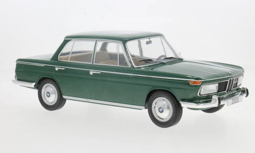 1/18 ModelCarGroup 1966 BMW 2000 (Typ 121) (Green) Diecast Car Model 1/18 ModelCarGroup 1966 BMW 2000 (Typ 121) (Green) Diecast Car Model