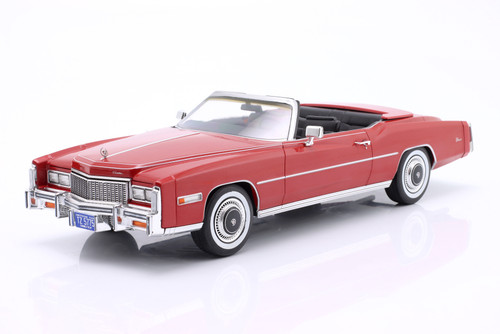 1/18 ModelCarGroup 1976 Cadillac Eldorado Convertible (Black) Car
