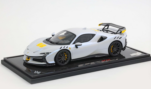 1/18 BBR Ferrari SF90 XX Stradale (Onda Marina White) Car Model Limited 20 Pieces 1/18 BBR Ferrari SF90 XX Stradale (Onda Marina White) Car Model Limited 20 Pieces