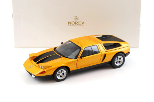 1/18 Norev Mercedes-Benz C111-II (Autumn Yellow) Diecast Car Model
