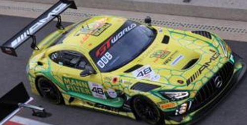 1/43 Spark Mercedes-AMG GT3 EVO No.48 M-AMG Team MANN-FILTER 10th 24H Spa 2025 M. Engel - M. Cairoli - L. Auer Car Model 1/43 Spark Mercedes-AMG GT3 EVO No.48 M-AMG Team MANN-FILTER 10th 24H Spa 2025 M. Engel - M. Cairoli - L. Auer Car Model