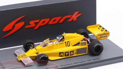 1/43 Spark ATS HS1 No.10 Practice Monaco GP 1978 Jean-Pierre Jarier Car Model