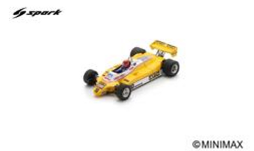 1/43 Spark ATS D5 No.10 Monaco GP 1982 Eliseo Salazar Car Model