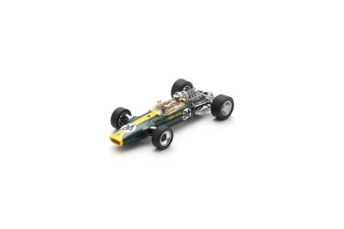 1/43 Spark Lotus 49 No.24 Italian GP 1967 Giancarlo Baghetti Car Model