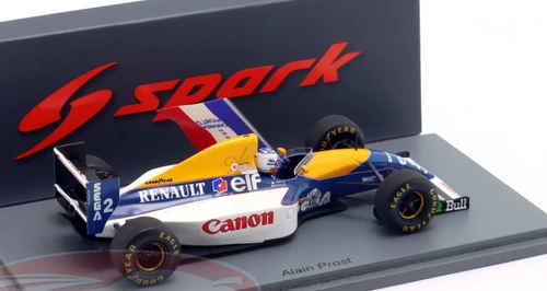 1/43 Spark Williams FW15C No.2 2nd Portugal GP 1993 Alain Prost Car Model