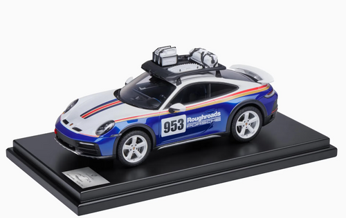 1/12 Dealer Edition Porsche 911 (992) Dakar #953 Roughroads Rally Design Package Car Model 1/12 Dealer Edition Porsche 911 (992) Dakar #953 Roughroads Rally Design Package Car Model