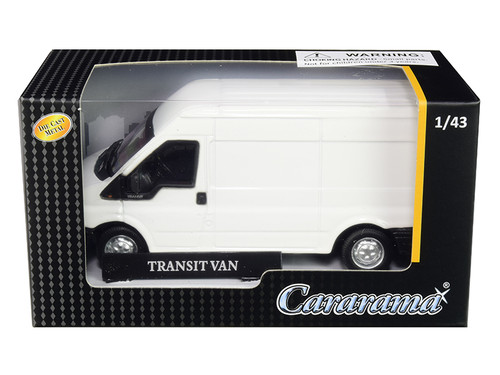 1/43 2000 Ford MK6 Transit Van (White) Diecast Car Model