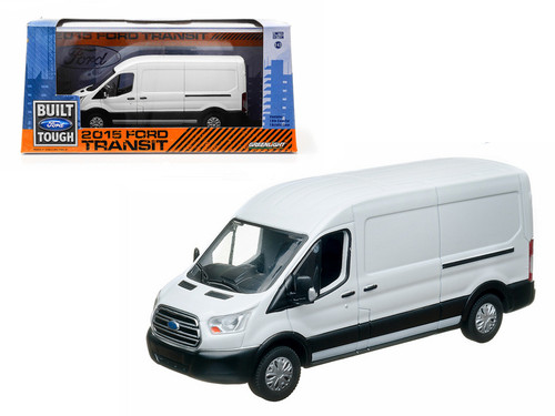 2015 Ford Transit (V363) Oxford White 1/43 Diecast Model Car by Greenlight