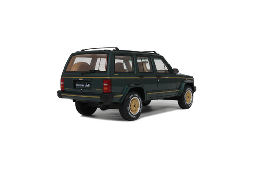 1/18 OTTO 1995 Jeep Cherokee XJ Limited Hunter Green Car Model 1/18 OTTO 1995 Jeep Cherokee XJ Limited Hunter Green Car Model