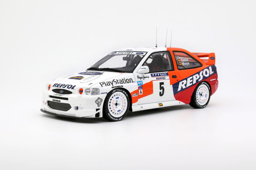 1/18 OTTO 1997 Ford Escort WRC C.Sainz Rally Catalunya #5 Car Model 1/18 OTTO 1997 Ford Escort WRC C.Sainz Rally Catalunya #5 Car Model