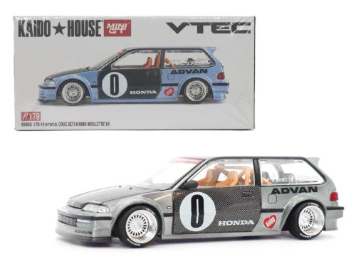 CHASE CAR 1/64 Kaido House Honda Civic (EF) Kaido Roulette V1 Diecast Car Model CHASE CAR 1/64 Kaido House Honda Civic (EF) Kaido Roulette V1 Diecast Car Model