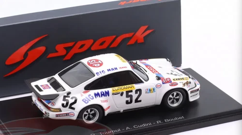 1/43 Spark Porsche Carrera RS 3.0 No.52 6th Le Mans 24H 1976 R. Touroul - A. Cudini - R. Boubet Car Model