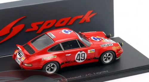 1/43 Spark Porsche Carrera RSR 2.8 No.49 Le Mans 24H 1973 J. Egreteaud - J-C. Lagniez Car Model