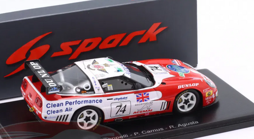 1/43 Spark Corvette Callaway No.74 Le Mans 24H 1996 P. Camus - A. Coppelli - R. Agusta Car Model