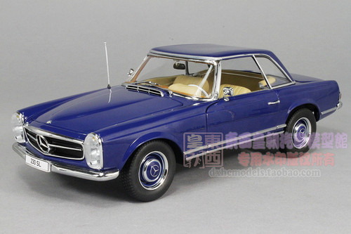 1/18 Norev Mercedes-Benz Mercedes 1963 230SL 230 SL (BLUE) Diecast Car Model