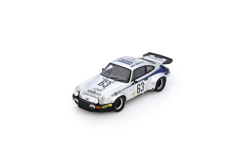 1/43 Spark Porsche Carrera RS 3.0 No.63 19th Le Mans 24H 1975 J-C. Bering - K. Utz - H. Godel Car Model
