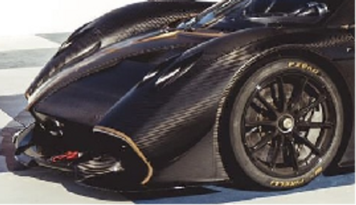 1/18 HH Model Pagani Huayra R Evo #22 (Black Carbon) Car Model Limited