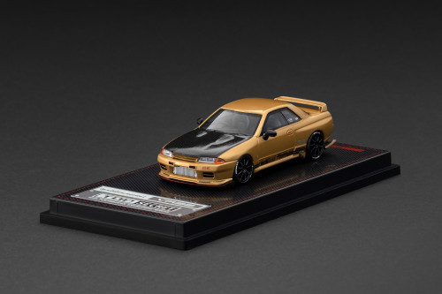 1/64 IG Ignition Model Nissan Skyline TOP SECRET GT-R (VR32) (Gold) Car Model 1/64 IG Ignition Model Nissan Skyline TOP SECRET GT-R (VR32) (Gold) Car Model