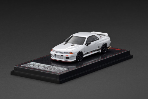 1/64 IG Ignition Model Nissan Skyline TOP SECRET GT-R (VR32) (White) Car Model