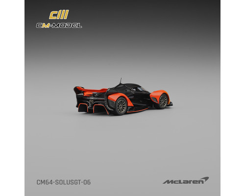 1/64 CM Model McLaren Solus GT 2023 Greenwood Festival of Speed Timed Shootout Winner (Orange) Diecast Car Model