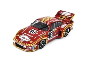 1/18 Spark Porsche 935 No.48 Le Mans 24H 1978 C. Haldi - H. Muller - "Nico" Car Model