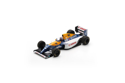 1/18 Spark Williams FW15C No.2 Winner British GP 1993 Alain Prost Car Model 1/18 Spark Williams FW15C No.2 Winner British GP 1993 Alain Prost Car Model