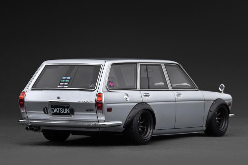 1/18 IG Ignition Model Datsun Bluebird Wagon (510) (Silver) Car Model 1/18 IG Ignition Model Datsun Bluebird Wagon (510) (Silver) Car Model