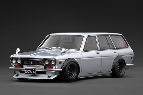 1/18 IG Ignition Model Datsun Bluebird Wagon (510) (Silver) Car Model 1/18 IG Ignition Model Datsun Bluebird Wagon (510) (Silver) Car Model