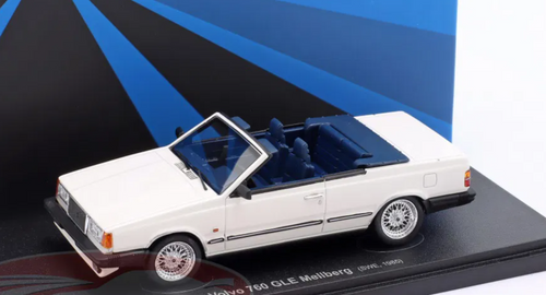 1/43 AutoCult 1985 Volvo 760 GLE Mellberg (White) Car Model 1/43 AutoCult 1985 Volvo 760 GLE Mellberg (White) Car Model