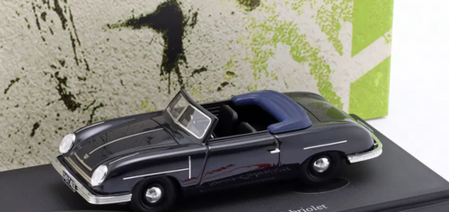 1/43 AutoCult 1949 Drews VW Sports Convertible (Black) Car Model 1/43 AutoCult 1949 Drews VW Sports Convertible (Black) Car Model