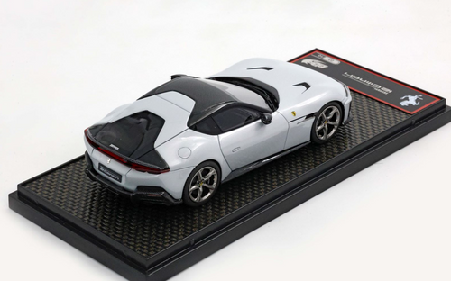 1/43 BBR Ferrari 12Cylinder Coupe (Artico White with Gloss Corsa Grey Wheels) Car Model Limited 10 Pieces 1/43 BBR Ferrari 12Cylinder Coupe (Artico White with Gloss Corsa Grey Wheels) Car Model Limited 10 Pieces