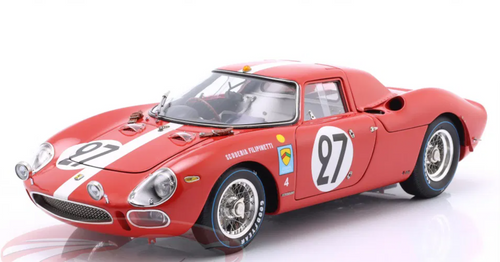 1/18 CMC 1965 Ferrari 250 LM #27 6th 24h LeMans Scuderia Filipinetti Dieter Spoerry, Armand Boller Diecast Car Model 1/18 CMC 1965 Ferrari 250 LM #27 6th 24h LeMans Scuderia Filipinetti Dieter Spoerry, Armand Boller Diecast Car Model
