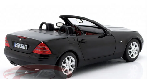 1/18 Dealer Edition 1996-2000 Mercedes-Benz SLK 200 (R170) (Black) Diecast Car Model 1/18 Dealer Edition 1996-2000 Mercedes-Benz SLK 200 (R170) (Black) Diecast Car Model