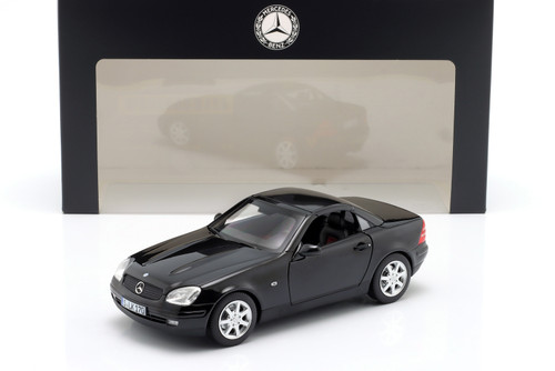 1/18 Dealer Edition 1996-2000 Mercedes-Benz SLK 200 (R170) (Black) Diecast Car Model 1/18 Dealer Edition 1996-2000 Mercedes-Benz SLK 200 (R170) (Black) Diecast Car Model