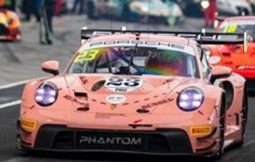 1/43 Spark Porsche 911 GT3 R No.23 Phantom Global Racing 8th Suzuka 1000km 2025 D. Boccolacci - K. Bachler - P. Niederhauser Car Model 1/43 Spark Porsche 911 GT3 R No.23 Phantom Global Racing 8th Suzuka 1000km 2025 D. Boccolacci - K. Bachler - P. Niederhauser Car Model