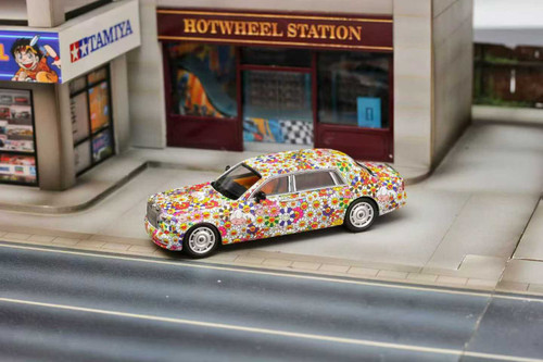 1/64 SW Rolls-Royce Phantom VII (Sunflower) Diecast Car Model 1/64 SW Rolls-Royce Phantom VII (Sunflower) Diecast Car Model