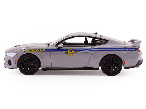 2023 Ford Mustang GT "South Carolina Highway Patrol" Gray with Blue Stripes "Hot Pursuit" Series 47 1/64 Diecast Model Car by Greenlight 2023 Ford Mustang GT "South Carolina Highway Patrol" Gray with Blue Stripes "Hot Pursuit" Series 47 1/64 Diecast Model Car by Greenlight