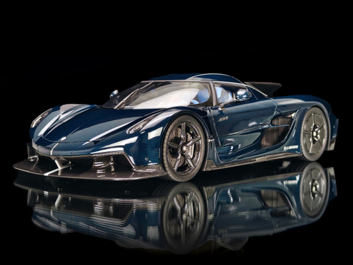 1/18 Frontiart Koenigsegg Jesko Absolut (Blue Tinted Carbon) Car Model Limited 100 Pieces 1/18 Frontiart Koenigsegg Jesko Absolut (Blue Tinted Carbon) Car Model Limited 100 Pieces