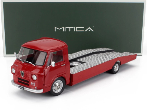 MITICA 1/18 アルファロメオ A12 カロ 1977 (レッド) 1/18 Mitica 1977 Alfa Romeo A12 (F12) Tow Truck (Red) Diecast Car