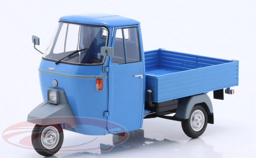 1/18 Mitica 1979 Piaggio Ape P501 Pick-Up (Blue) Diecast Car Model 1/18 Mitica 1979 Piaggio Ape P501 Pick-Up (Blue) Diecast Car Model