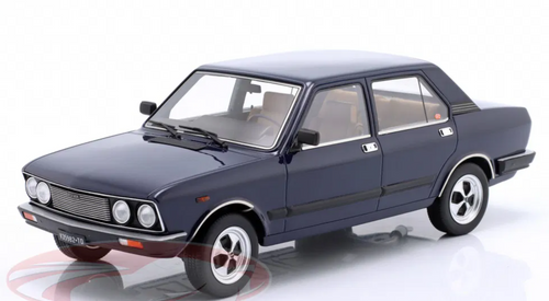 1/18 Mitica 1979 Fiat 132 2000ie (Dark Blue) Diecast Car Model 1/18 Mitica 1979 Fiat 132 2000ie (Dark Blue) Diecast Car Model