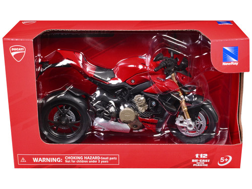 ユウ 1/12 New Ray 2016 Ducati Panigale V4S (Red) Diecast Model